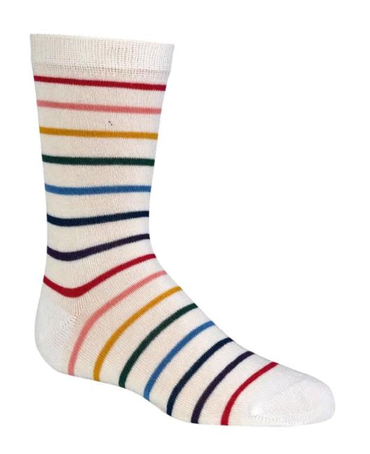 6 Paar TippTexx 24 Bambus Kinder Socken Ringel oder Streifen für Mädchen & Jungen